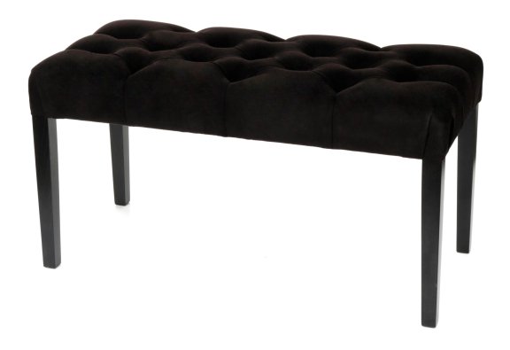 Pufa ławka Simple Chesterfield 40x90 cm