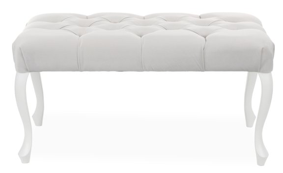 Pufa ławka Ludwik Chesterfield 45x90