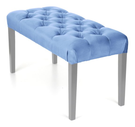 Pufa ławka Simple Chesterfield 40x90 cm