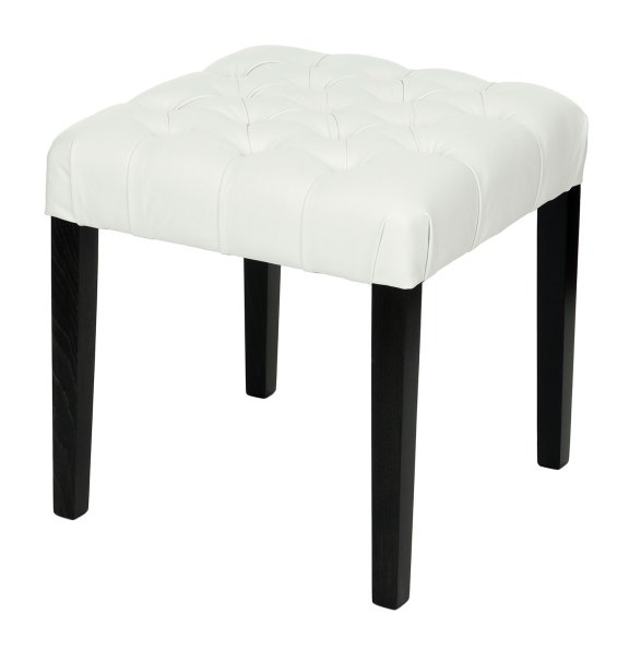 Pufa ławka Simple Chesterfield 45x45 cm