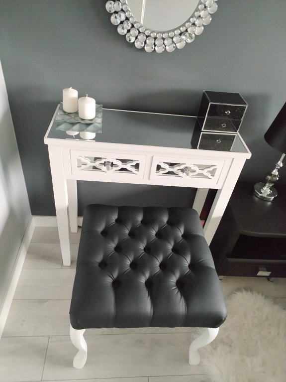 Pufa ławka Ludwik Chesterfield 50x50