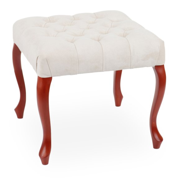 Pufa ławka Ludwik Chesterfield 50x50