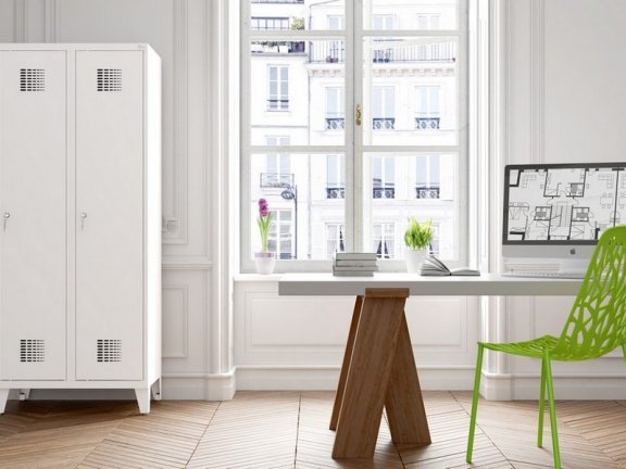 Szafka ubraniowa z nóżkami SUM W 321 ST
