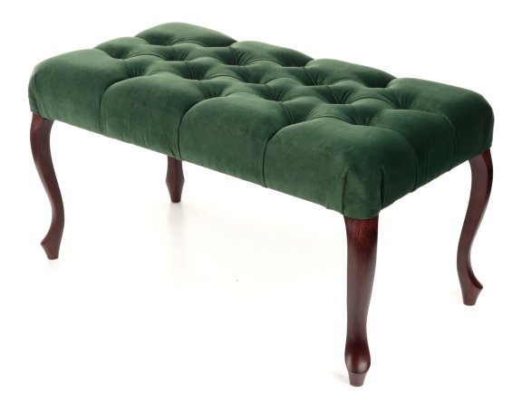 Pufa ławka Ludwik Chesterfield 45x90