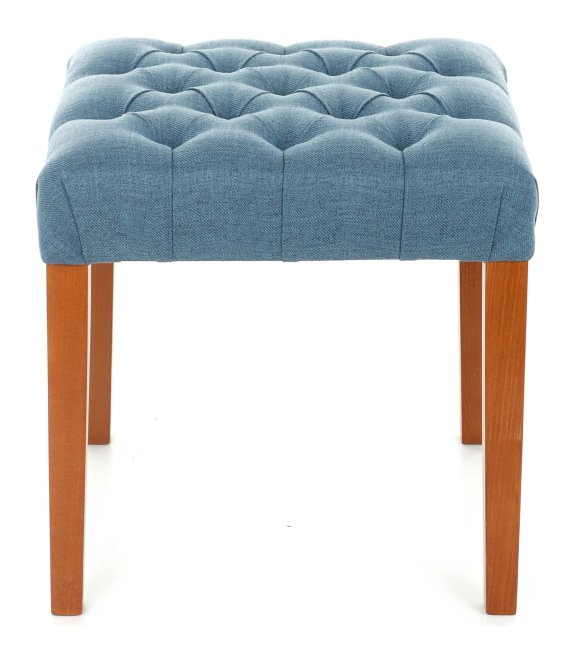 Pufa ławka Simple Chesterfield 45x45 cm