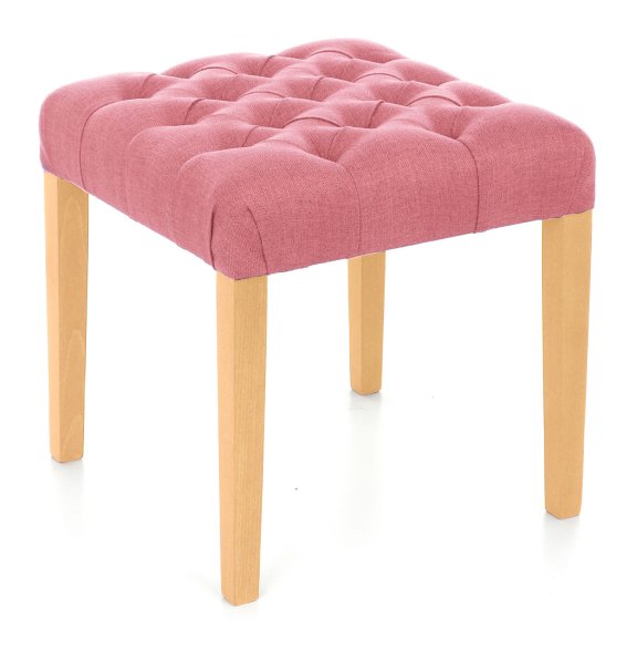 Pufa ławka Simple Chesterfield 45x45 cm