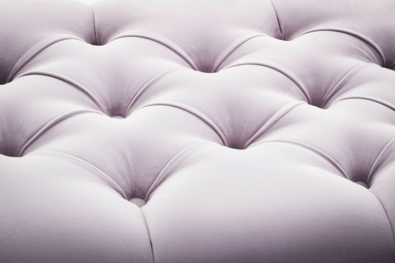 Pufa ławka Ludwik Chesterfield 45x90