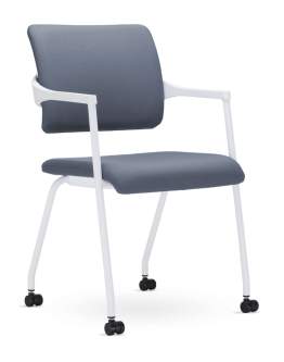 Krzesło 2ME 4L ARM Black Tkanina Step STMG61103 (2746) - Strefa Okazji