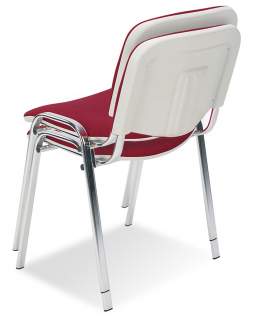 Krzesło Iso Bianco Chrome Tkanina Micro M43 (2505A) - Strefa Okazji
