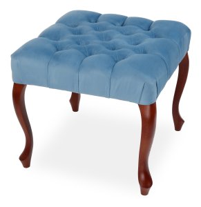 Pufa ławka Ludwik Chesterfield 50x50