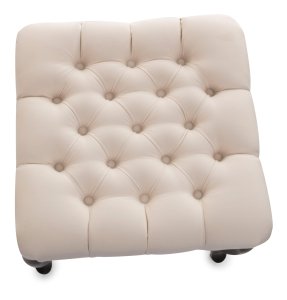 Pufa ławka Ludwik Chesterfield 50x50