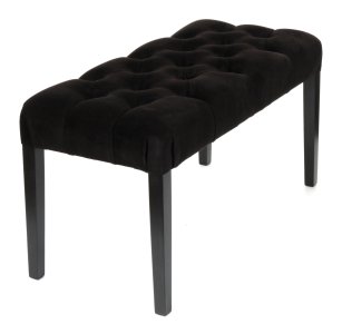 Pufa ławka Simple Chesterfield 40x90 cm