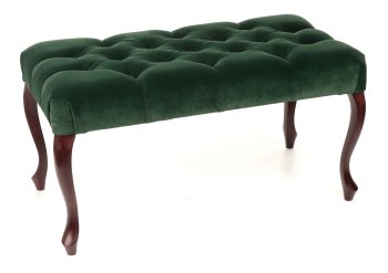 Pufa ławka Ludwik Chesterfield 45x90