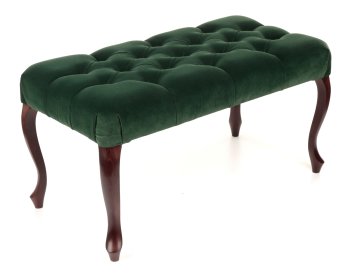 Pufa ławka Ludwik Chesterfield 45x90
