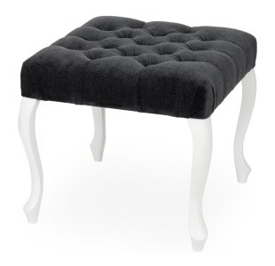 Pufa ławka Ludwik Chesterfield 50x50