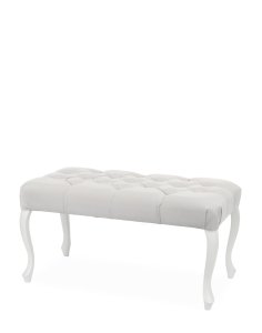 Pufa ławka Ludwik Chesterfield 45x90