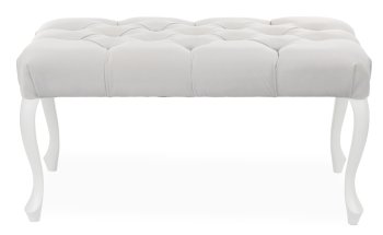 Pufa ławka Ludwik Chesterfield 45x90