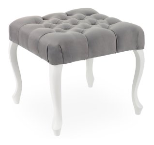 Pufa ławka Ludwik Chesterfield 50x50