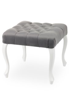 Pufa ławka Ludwik Chesterfield 50x50