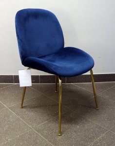 Krzesło Dori Granatowe - OUTLET
