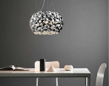 Lampa wisząca Carera Cromo