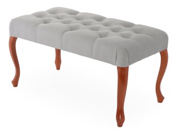 Pufa ławka Ludwik Chesterfield 45x90