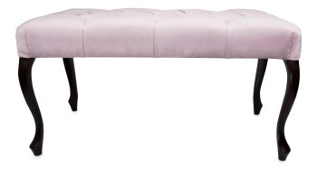 Pufa ławka Ludwik Chesterfield 45x90