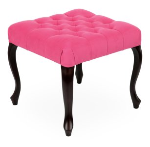 Pufa ławka Ludwik Chesterfield 50x50