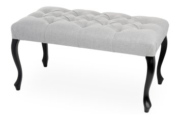 Pufa ławka Ludwik Chesterfield 45x90